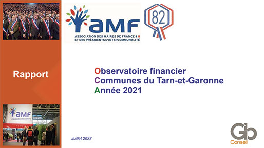 Observatoire financier des communes du 82 2020 par Gilles Barou GB Conseil - Montauban